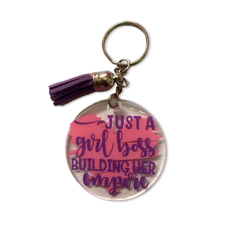  . **Dog muzzle is breathable**Gopie Art Girl Boss Keychain