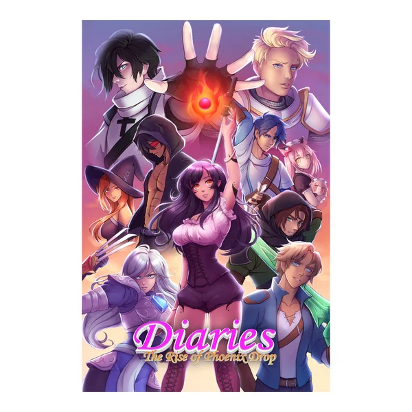  . **Dog traction rope is automatically retractable**Minecraft Diaries: The Rise of Phoenix Drop Poster