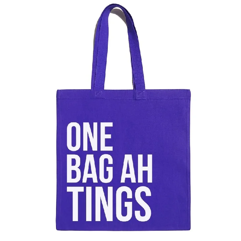  . **Cat clothes cute model**TCP 'One Bag Ah Tings' Tote – Purple