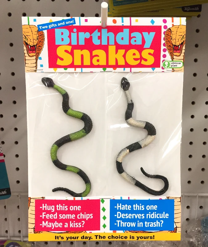 - Indoor pet toy recommendationsBirthday Snakes