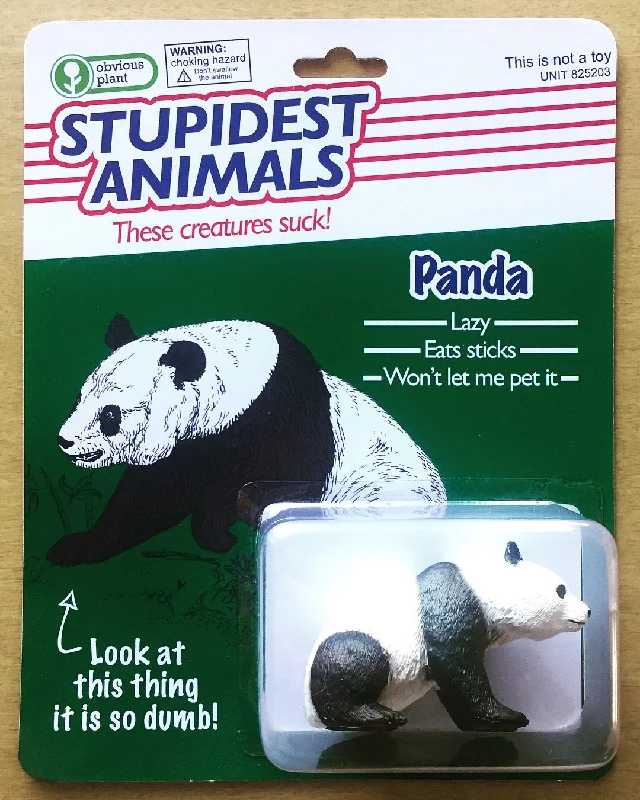  -Cost-effective pet toy recommendationsStupidest Animals - Panda Action Figure