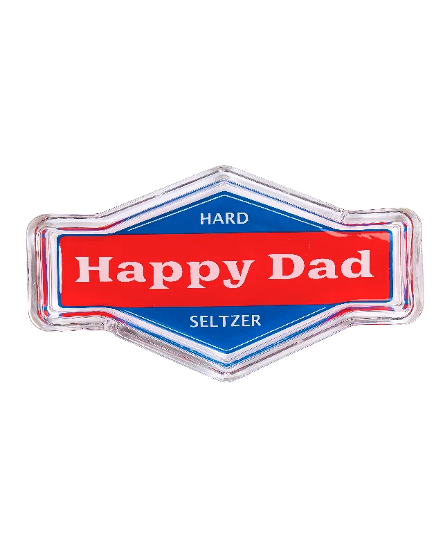  . **Pet comb to remove loose hair**Happy Dad Logo Ashtray