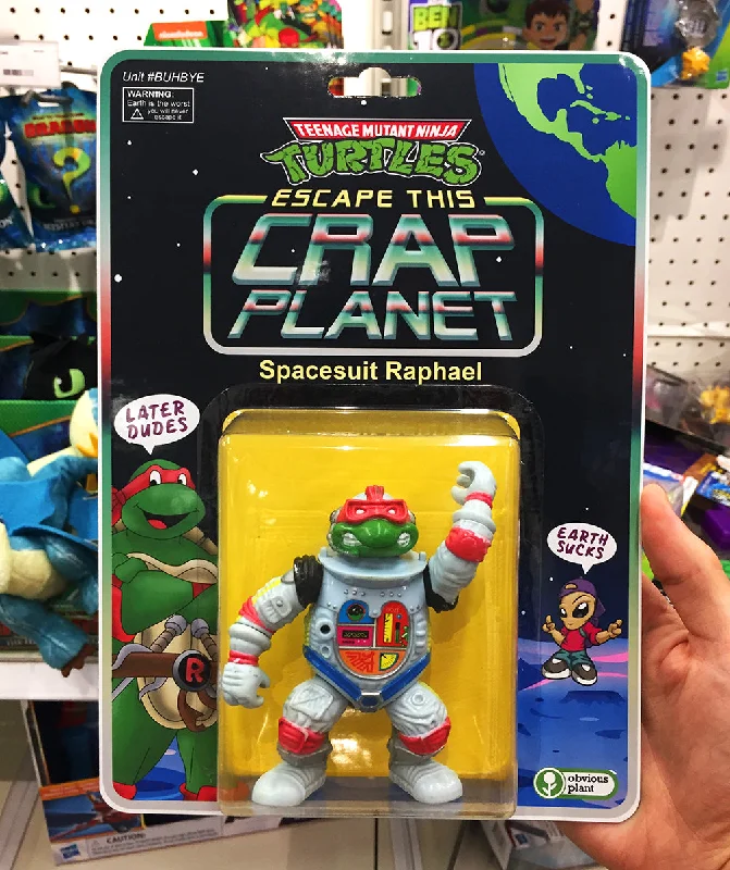 - Environmentally friendly pet toy recommendationsThe Ninja Turtles Escape This Crap Planet - Raphael