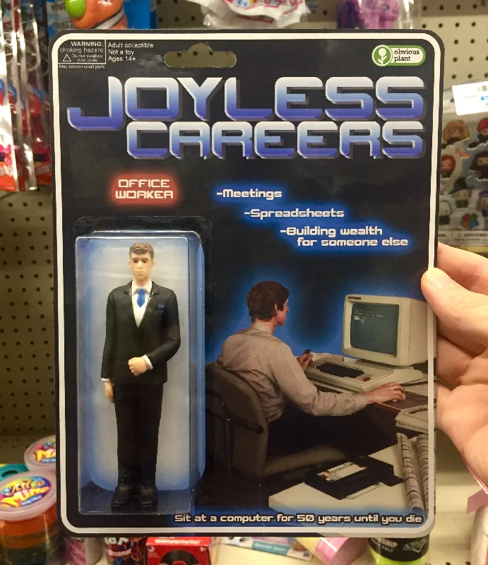 - Hamster toy recommendationsJoyless Careers - Office Worker Figure