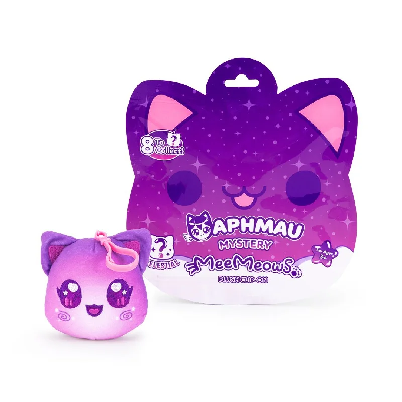  . **Cat comb to remove hair balls**Mystery MeeMeow Plush Clip-ons (Celestial)