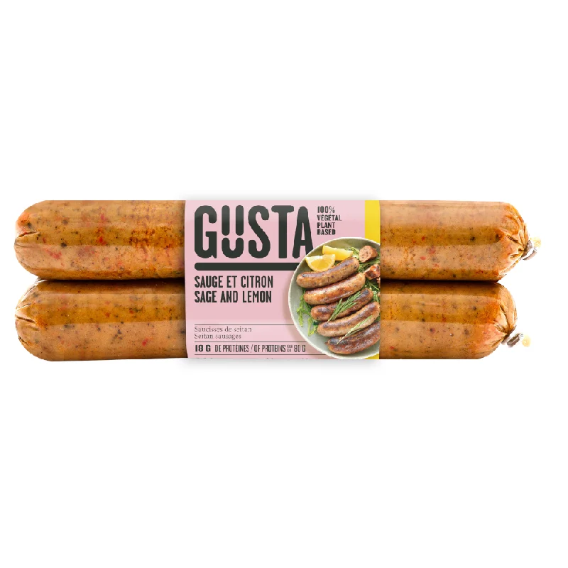 - Custom pet birthday cakeGusta Lemon and Sage Sausages - 320g
