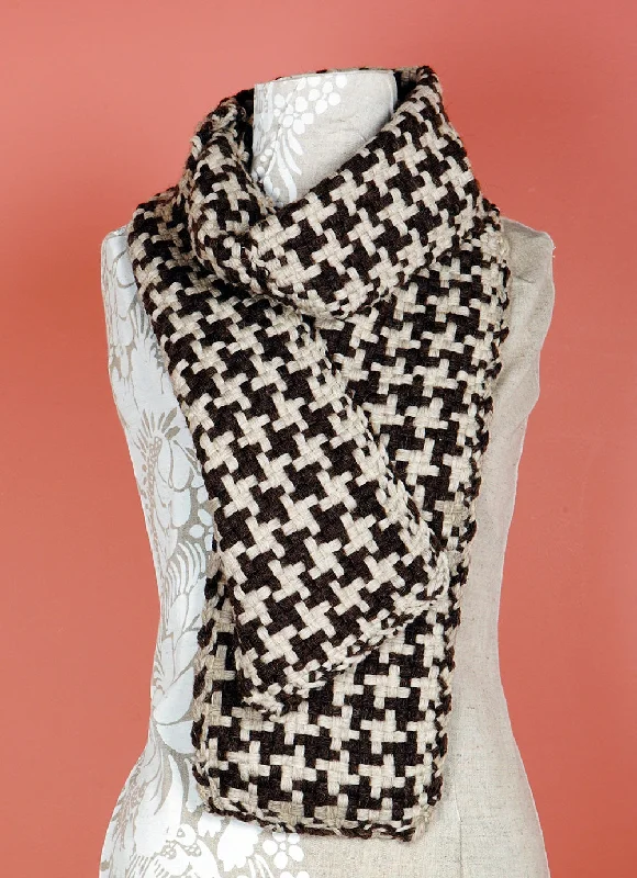 - Pet electric nail grinder silent modelLoom Woven Houndstooth Scarf (Loom-Weave)