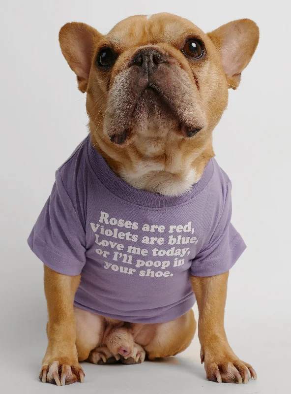 Classification by function or use:Roses Are Red Dog Tee