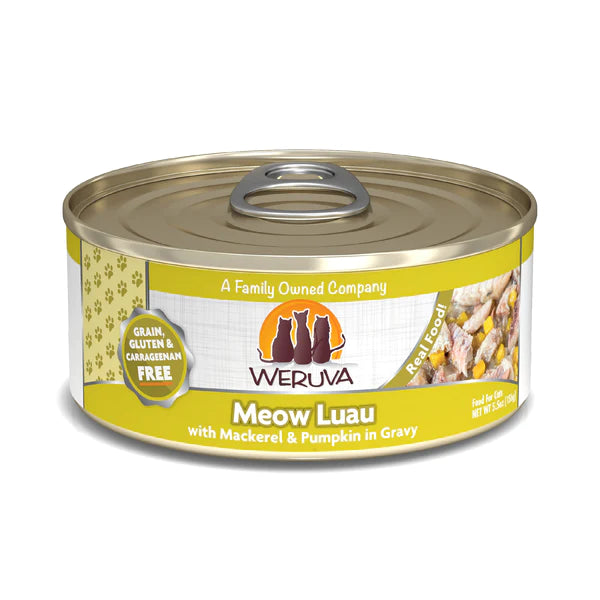    - Cat food for picky eaters  Weruva Cat Meow Luau with Mackeral & Pumpkin in Gravy