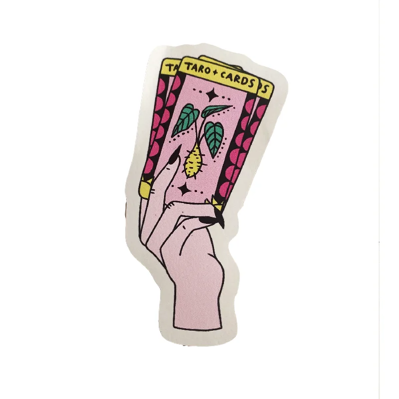  -Anti-scratch scratching board AND cat bed in oneVegan Supply 'Taro Cards' Sticker