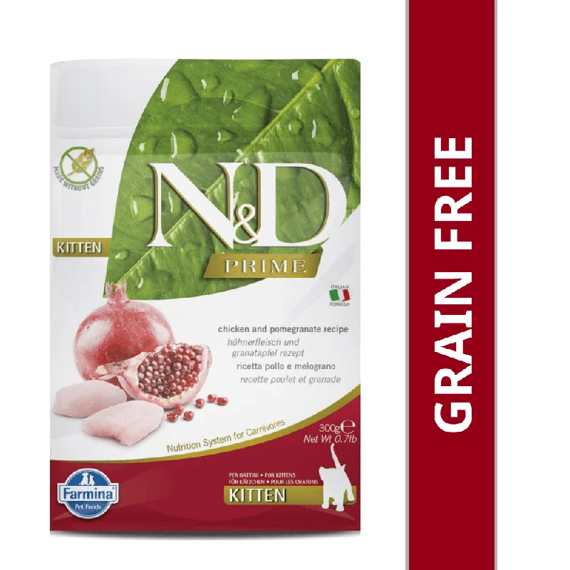 - Pet vitamin complex nutrition tabletsFarmina N&D Prime Chicken & Pomegranate Grain Free Kitten Cat Dry Food - Pet vitamin complex nutrition tabletsFarmina N&D Prime Chicken & Pomegranate Grain Free Kitten Cat Dry Food
