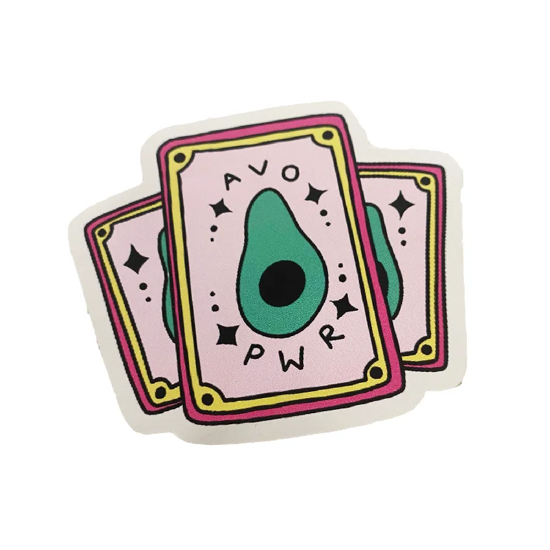 - Parrot climbing and standing wooden frameVegan Supply 'Avo Pwr Tarot Cards' Sticker - Parrot climbing and standing wooden frameVegan Supply 'Avo Pwr Tarot Cards' Sticker