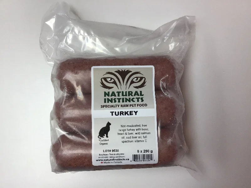    - Cat food for digestive health  Natural Instincts Cat Turkey