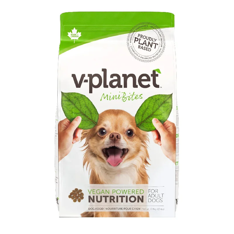  -Splash-proof food bowl AND Anti-choking slow food bowlV-Planet Mini Dog Kibble - 6.8kg