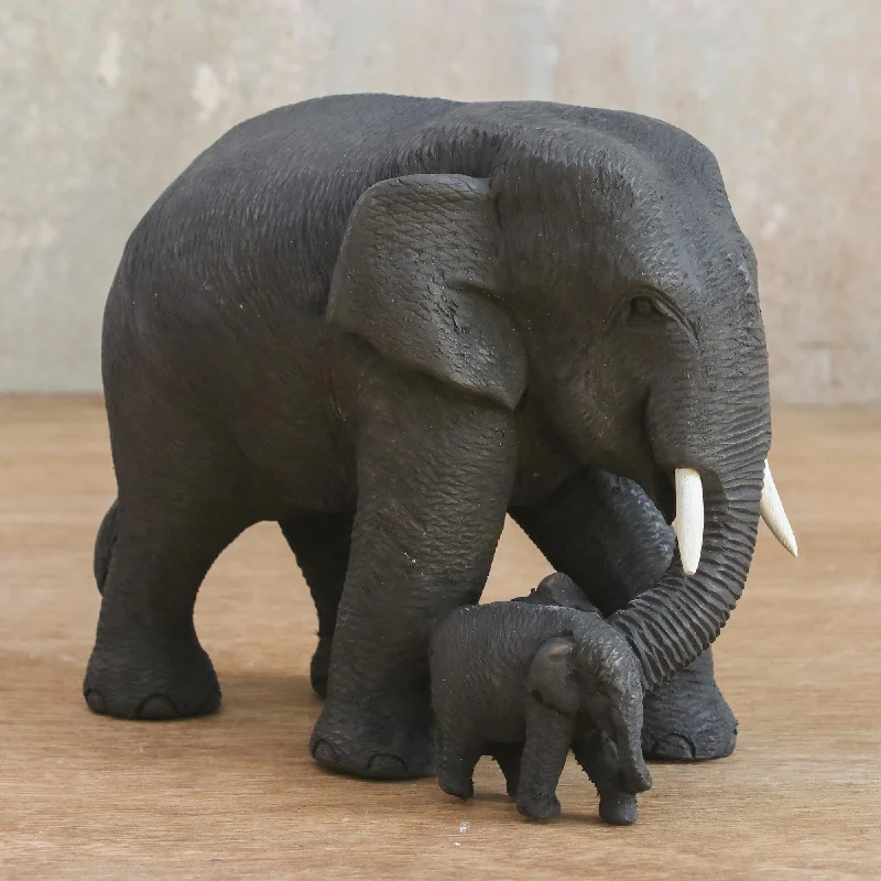- Natural latex pet mattressElephant Mother Elephant Mother and Child Hand Carved Teak Figurine - Natural latex pet mattressElephant Mother Elephant Mother and Child Hand Carved Teak Figurine