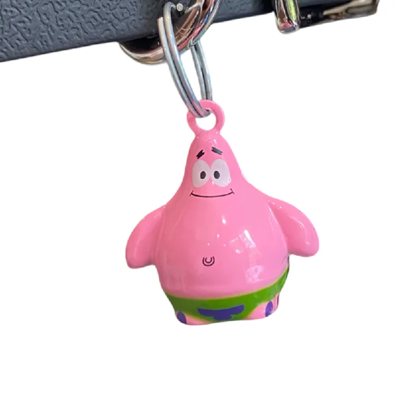 - Foldable and portable cat bagTalking Dog Club Patrik Starfish Cartoon Collar Bell For Cats & Dogs (Pink)