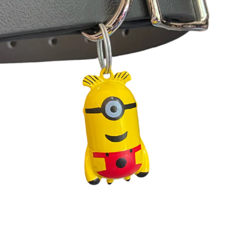 - Pet smart GPS locatorTalking Dog Club Minion Cartoon Collar Bell For Cats & Dogs (Yellow) - Pet smart GPS locatorTalking Dog Club Minion Cartoon Collar Bell For Cats & Dogs (Yellow)