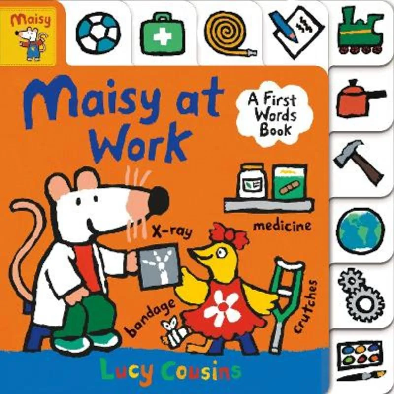 - Foldable and portable cat bagMaisy at Work: A First Words Book