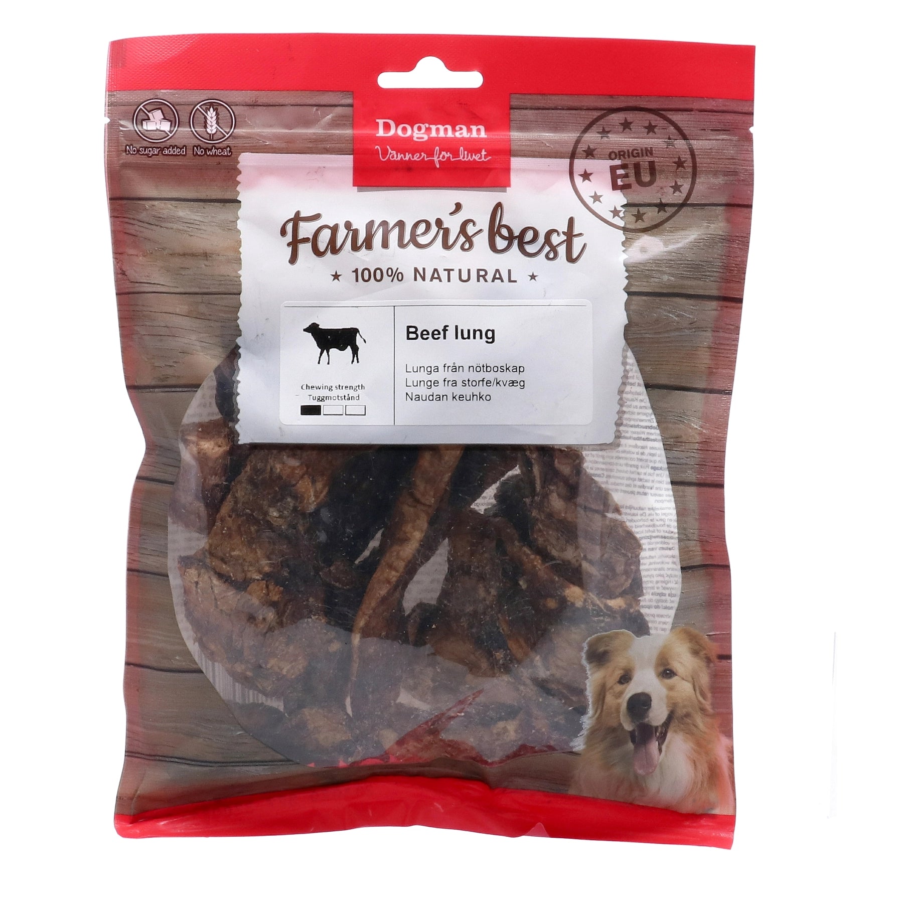 - Rabbit grass rack to prevent waste food boxDogman Beef lung