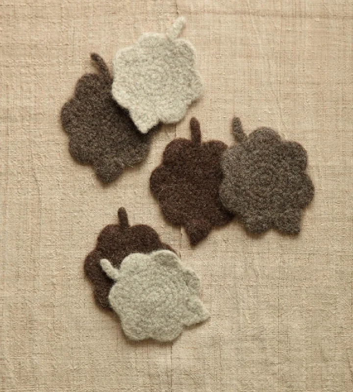 - Dog disposable foam shower gelFelted Leaf Coasters Pattern (Crochet)
