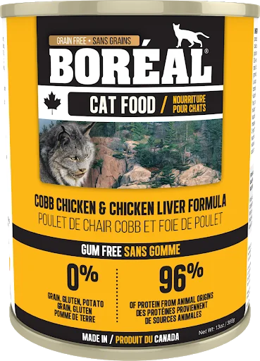    - Where to buy imported cat food  Boréal Cat Can Cobb Chicken and Chicken Liver