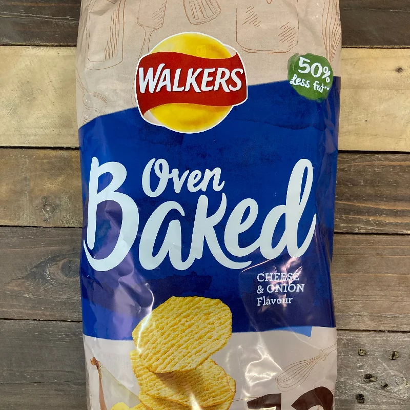 - Degradable pet feces bag12x Walkers Oven Baked Cheese & Onion Crisps (12x25g)
