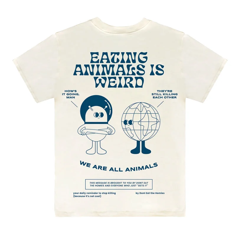 - Pet fence foldable indoorDon't Eat The Homies 'Eating Animals Is Weird' T-Shirt - Off White - Pet fence foldable indoorDon't Eat The Homies 'Eating Animals Is Weird' T-Shirt - Off White