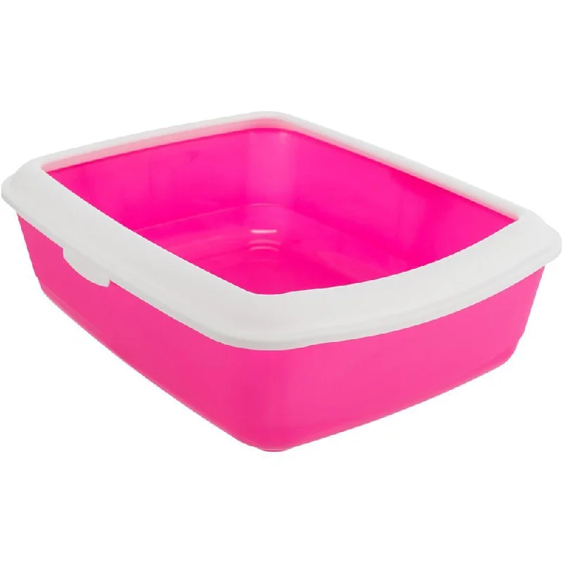 - Teething and chewing toys for puppiesClassic Litter Tray 37x15x48cm Pink/White