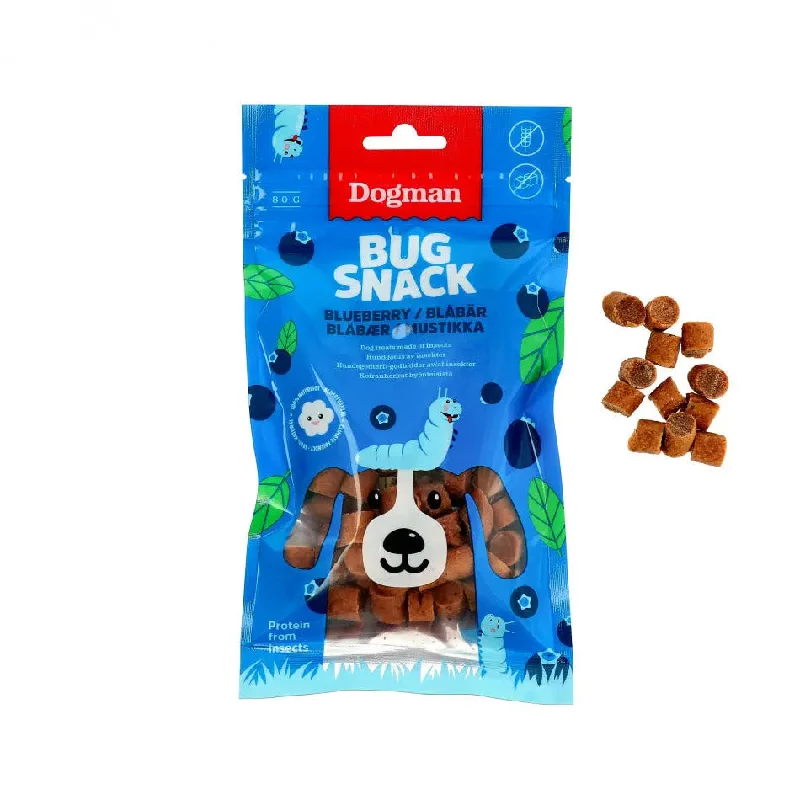 - Natural latex pet mattressDogman Bug Snack - Blåbär
