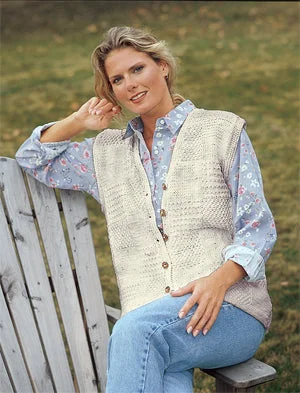 - Dog heart rate monitoring collarKnitted Long Patchwork Textured Vest Pattern (Knit)