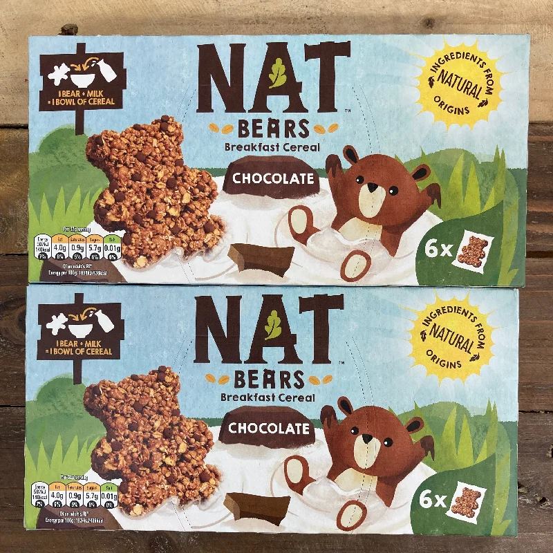  -Anti-scratch sofa protective cover12x Nat Bears Chocolate Cereal (2 Packs of 6x32g)