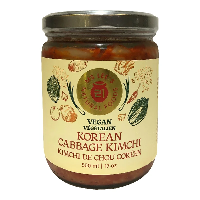 - Degradable pet feces bagMs Lee's Natural Foods Korean Cabbage Kimchi - 500 ml