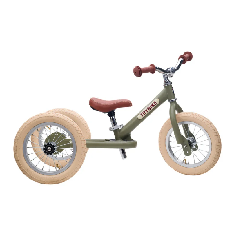 - ​​Christmas pet Christmas clothingTrybike 2-in-1 | Matte Green