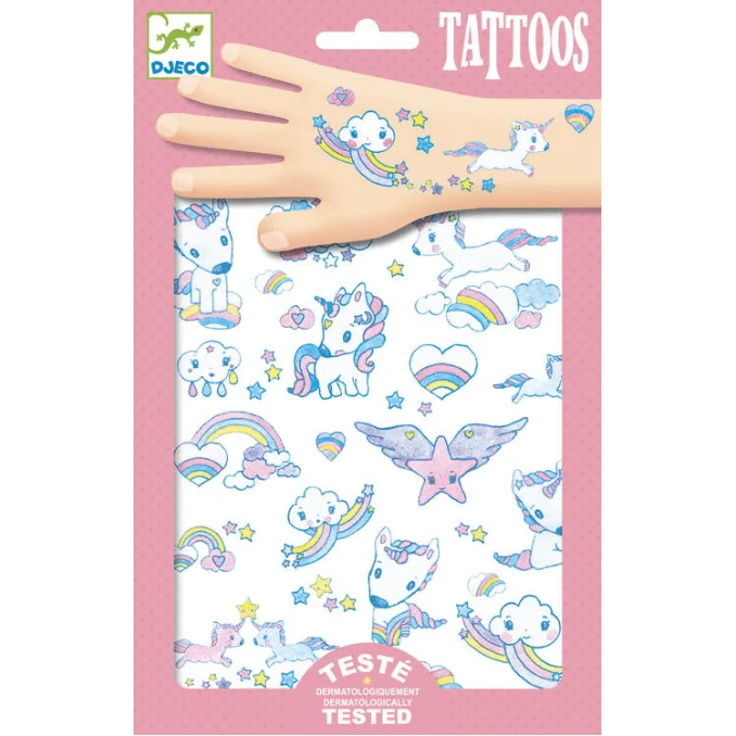 - Automatic temperature adjustment cat bedDjeco Tattoos | Unicorns Glitter
