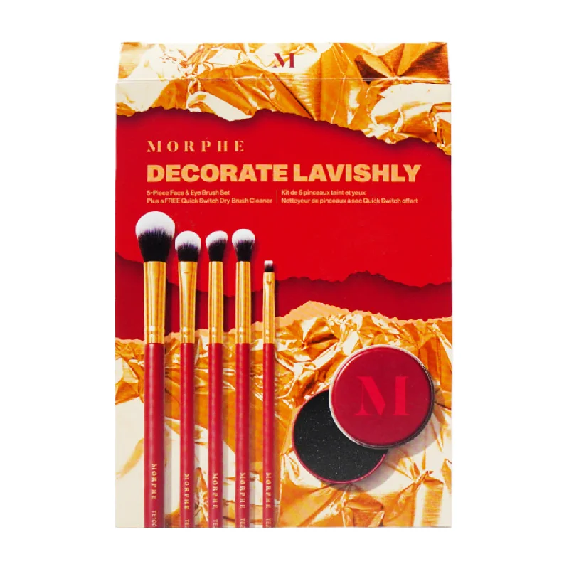 - Rabbit grass rack to prevent waste food boxMORPHE BRUSH SET DECORATE LAVISHLY 5-PIECE FACE & EYE BRUSH