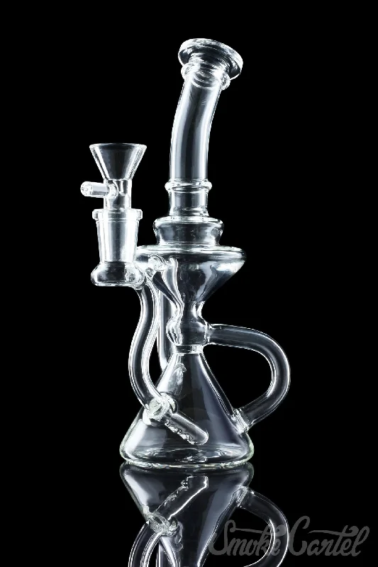 - Winter warm clothes for short-haired dogsThe "Hourglass" Diffused Downstem Recycler