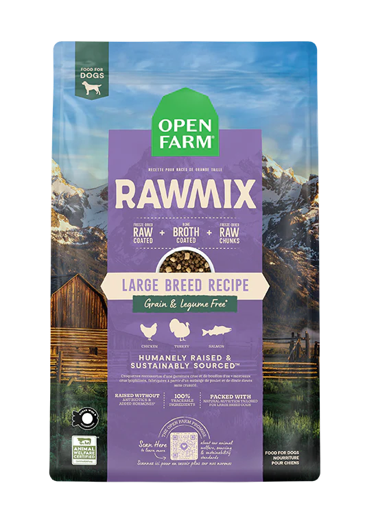 - Gastrointestinal conditioning dog foodOpen Farm - Grain & Legume Free RawMix - Large Breed Dog Food