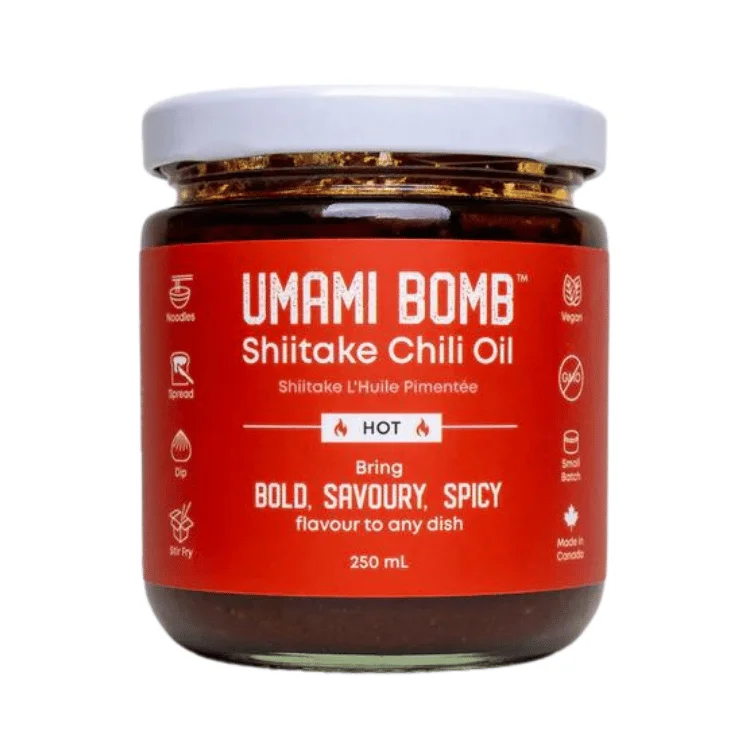 Pet ProductsVumami Foods Umami Bomb Shiitake Hot Chili Oil - 250ml