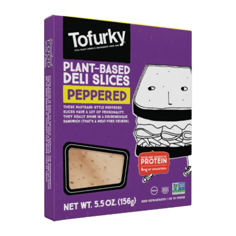 Pet ProductsTofurky Peppered Deli Slices - 156g