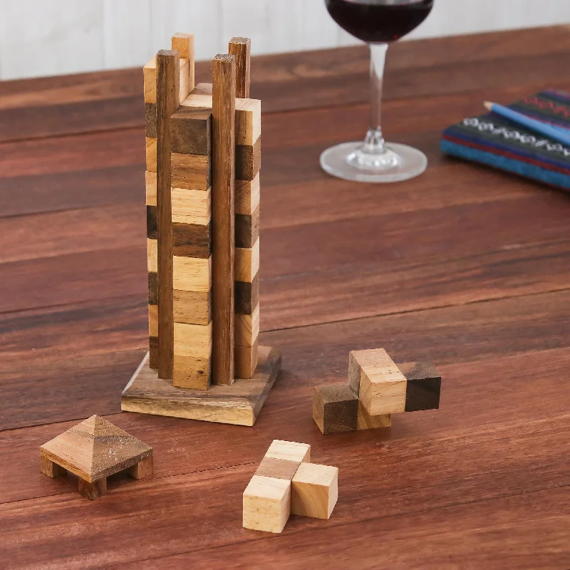 - Summer pet ice matBabylon Tower Hand Made Wood Tower Puzzle Game from Thailand