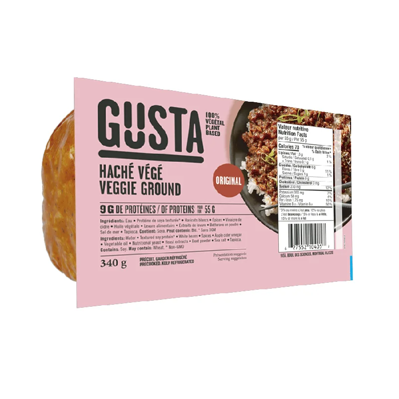 ---Gusta Original Veggie Ground - 340g