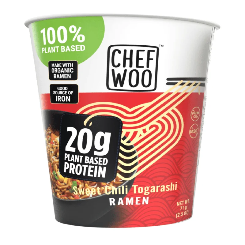 - Automatic temperature adjustment cat bedChef Woo Sweet Chili Togarashi Ramen Cup - 71g