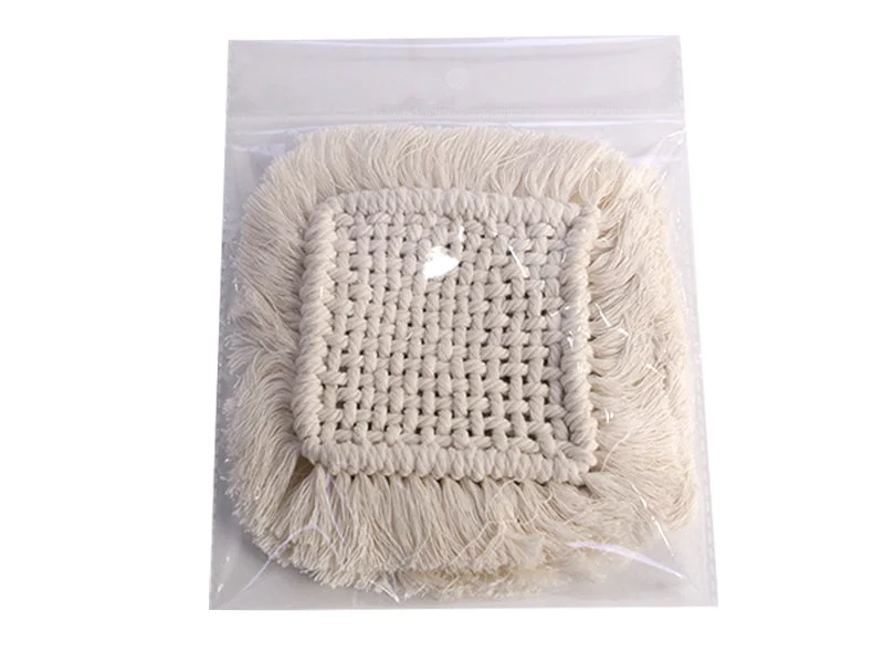 - Teething and chewing toys for puppiesRope Woven Mini Mat Square