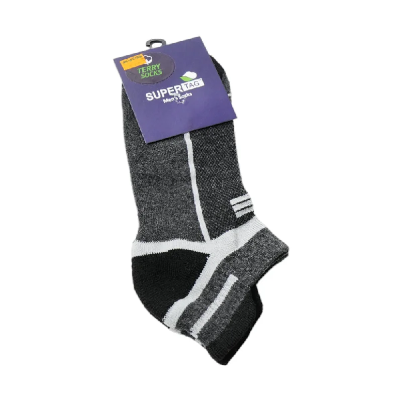 - Deodorizing cat litter tofu litterSUPER TAG SOCKS ANKLE TERRY GRY/CHR P1 HZ
