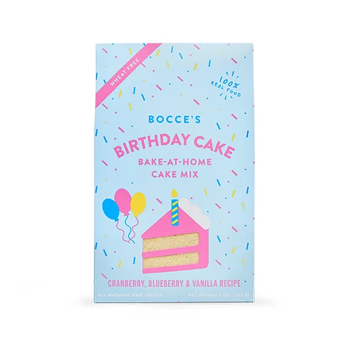 - Special food for senior dogsBocce's Bakery - Birthday Cake Mix