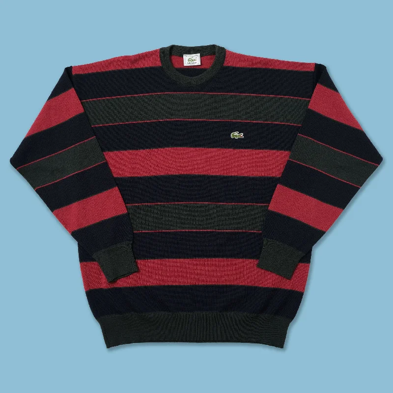 - Rabbit grass rack to prevent waste food boxVintage Lacoste Knit Sweater Large
