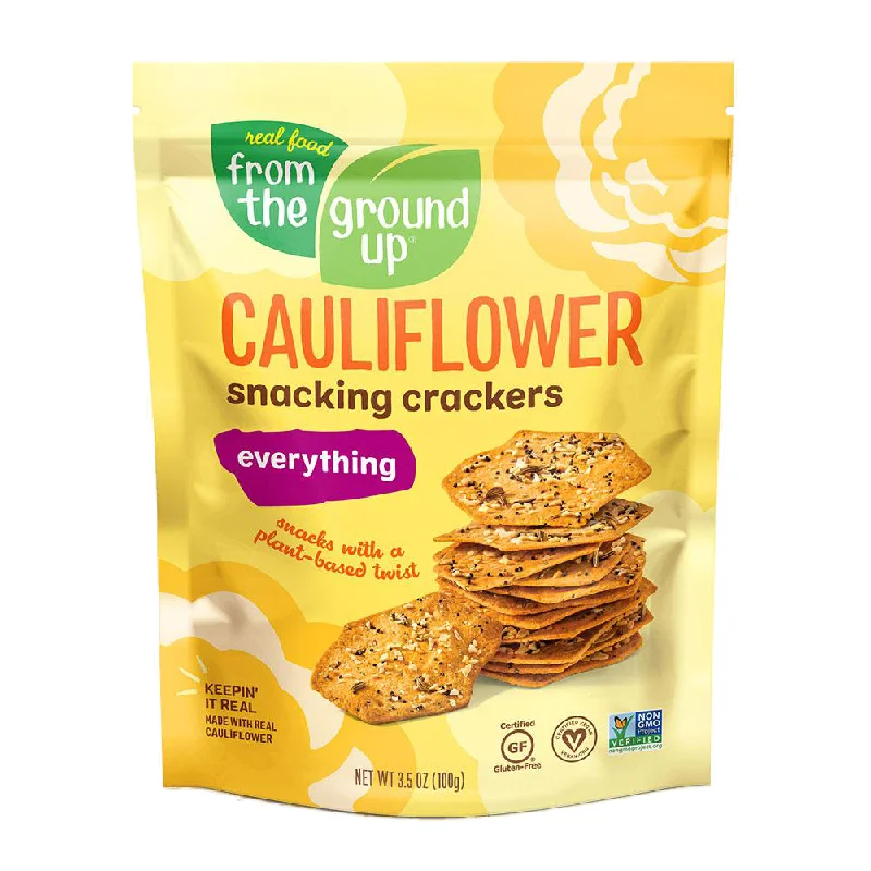 - Automatic temperature adjustment cat bedFrom The Ground Up Cauliflower Everything Snacking Cracker - 100g