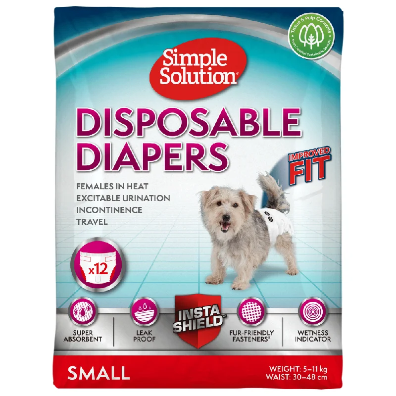 - Pet water dispenser UV sterilization versionSimple Solution Disposable Diaper for Female Dogs (38x48cm)