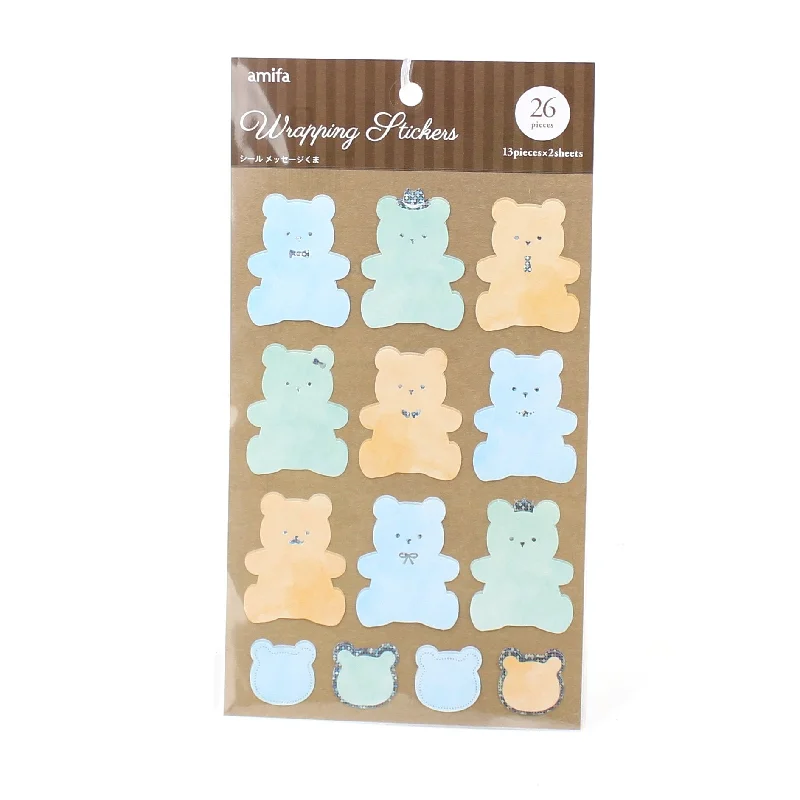 - Postoperative pet anti-licking Elizabethan collarStickers (Paper/Message/Bear/Shiny/Holographic/W13xH20cm (2 Sheets))