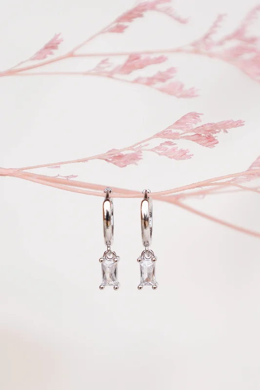 - Car dog seat beltSadie Drop Earrings - Silver